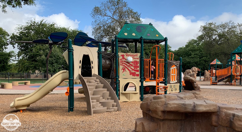 Playground at Roy G. Guerrero Colorado River Metro Park